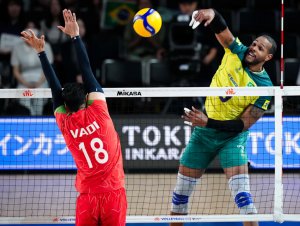 Vôlei: Brasil bate o Irã e vence segunda seguida na Liga das Nações