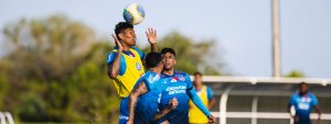 Bahia finaliza preparação para confronto diante do Flamengo na Fonte Nova; atacante segue fora