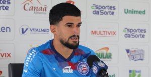 Cauly aponta fator chave para vitória do Bahia contra o Bragantino: "Vai combinar com nosso estilo"