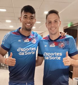 Voltaram! Lucho Rodríguez e Santiago Arias são reintegrados oficialmente ao elenco do Bahia