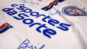 Marca da Esportes da Sorte será retirada da camisa do Bahia em breve; entenda