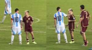 VÍDEO: Jogador do Grêmio se envolve em confusão com Messi