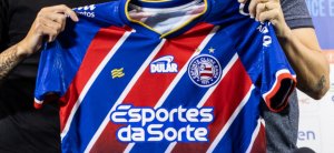 Bahia recebe aval da CBF para seguir estampando Esportes da Sorte na camisa; confira ofício