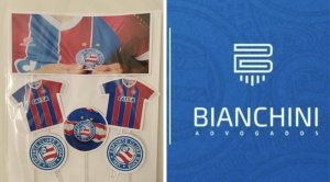 Artesã é notificada e multada pelo Bahia e outros clubes por vender topos de bolo com escudos