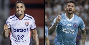 Alerrandro X Everaldo ; confira números e diferenças dos dois centroavantes neste Brasileirão 