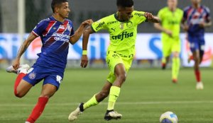 Há quase dois meses sem saber o que é vencer, Bahia enfrenta vice-colocado Palmeiras