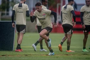 Vitória segue preparação para partida contra o Fortaleza no Barradão