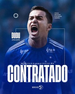 Dudu assina com o Cruzeiro e retorna ao futebol brasileiro após dez anos de Palmeiras