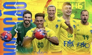 Definidos os 18 convocados da seleção para o Mundial de Handebol