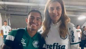 Presidente do Palmeiras, Leila Pereira, irá processar atacante Dudu