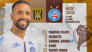 Bahia definido para grande estreia na Libertadores; confira