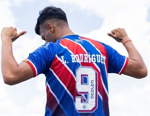 Lucho Rodríguez herda a Camisa 9 do Bahia após saída de Everaldo