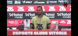 Lucas Braga destaca preparação do Vitória para sequência decisiva de jogos